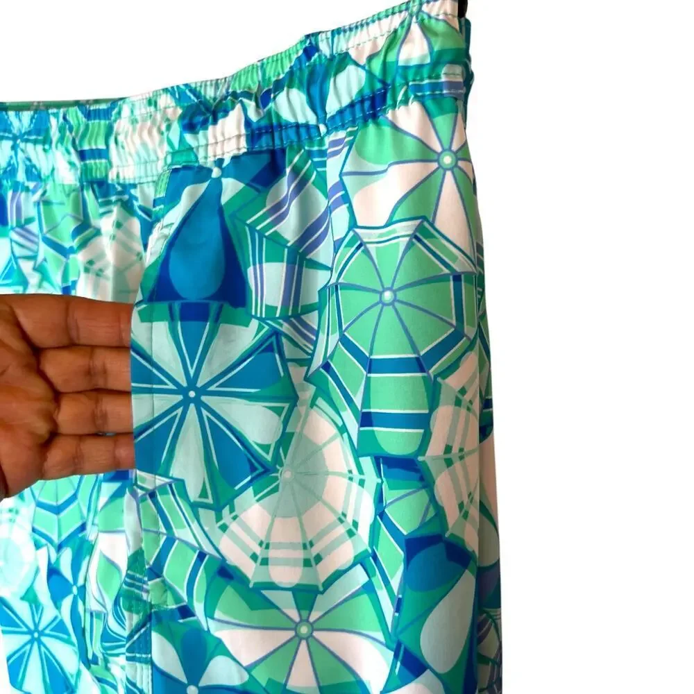 VINEYARD VINES 7" Printed Chappy Swim Trunks 17" Outseam Men's Size Large - Picture 8 of 14